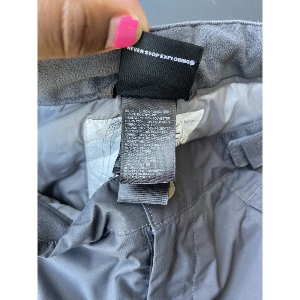 The North Face Snow Pants Girls Large 14/16 Black DryVent EZ Grow Insulated Ski